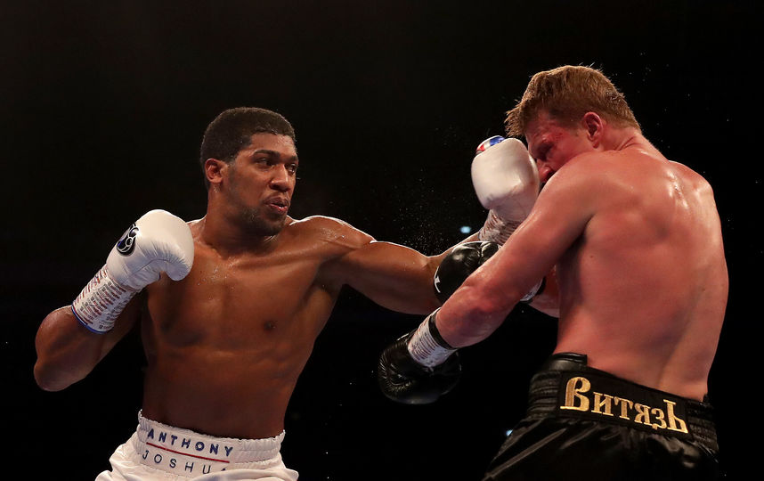 Энтони Джошуа нокаутировал Александра Поветкина. Фото Getty