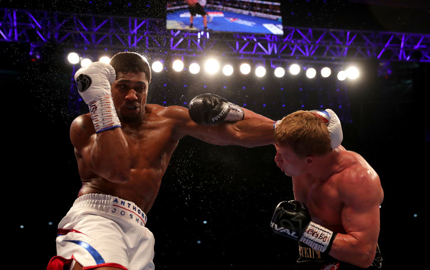 Энтони Джошуа нокаутировал Александра Поветкина. Фото Getty