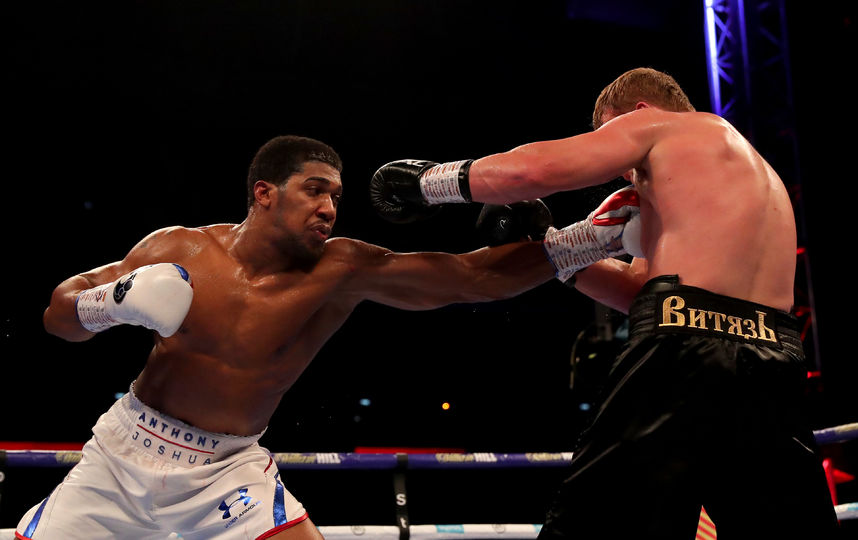 Энтони Джошуа нокаутировал Александра Поветкина. Фото Getty