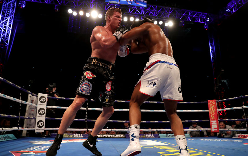 Энтони Джошуа нокаутировал Александра Поветкина. Фото Getty