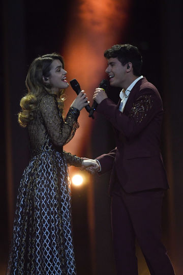 Amaia y Alfred, Испания. Фото AFP