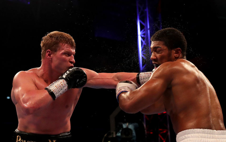 Энтони Джошуа нокаутировал Александра Поветкина. Фото Getty