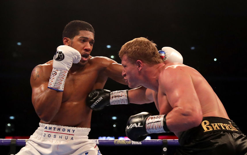 Энтони Джошуа нокаутировал Александра Поветкина. Фото Getty