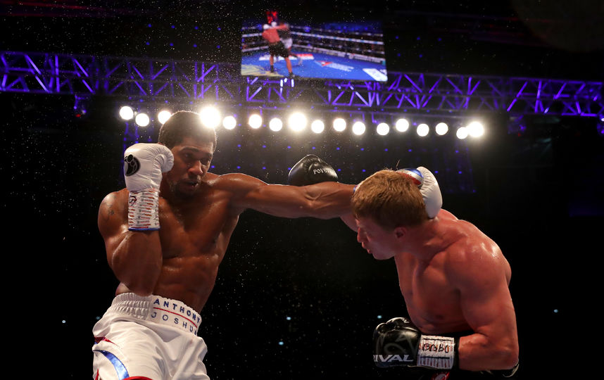 Энтони Джошуа нокаутировал Александра Поветкина. Фото Getty