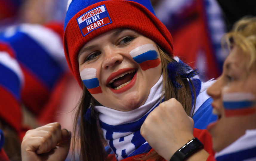 Болельщики переживают за Россию. Фото AFP