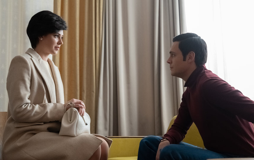 Милош Бикович и Ирина Антоненко в сериале "Магомаев". Фото "Медиаслово", "Амедиа Продакшн"