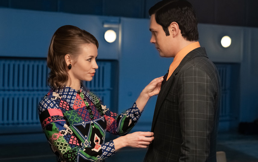 Милош Бикович и Светлана Устинова в сериале "Магомаев". Фото "Медиаслово", "Амедиа Продакшн"