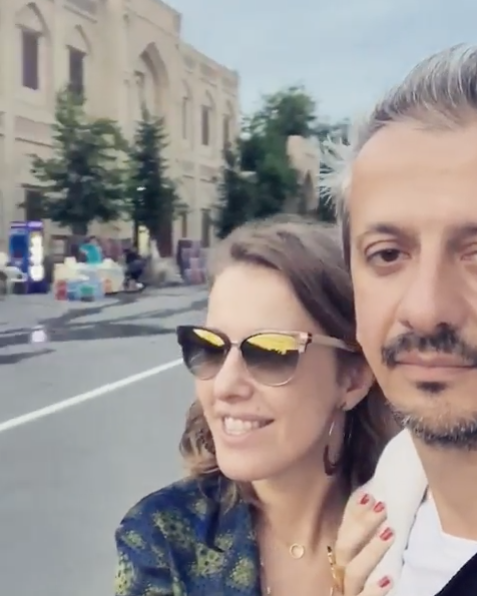Ксения Собчак и Константин Богомолов. Фото скриншот https://www.instagram.com/xenia_sobchak/?hl=ru