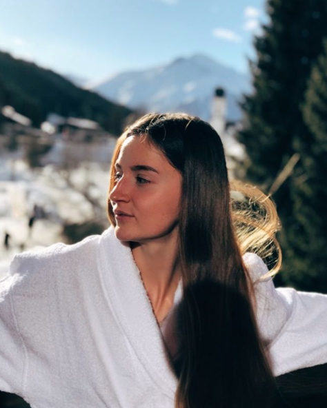 Юлия Белорукова, лыжи. Фото Instagram.