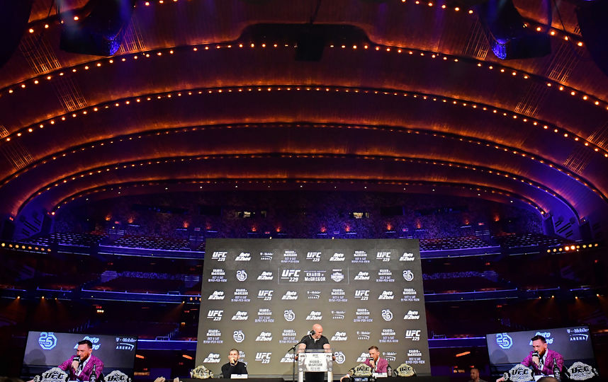 Бой Конор - Хабиб пройдёт в Лас-Вегасе. Фото Getty