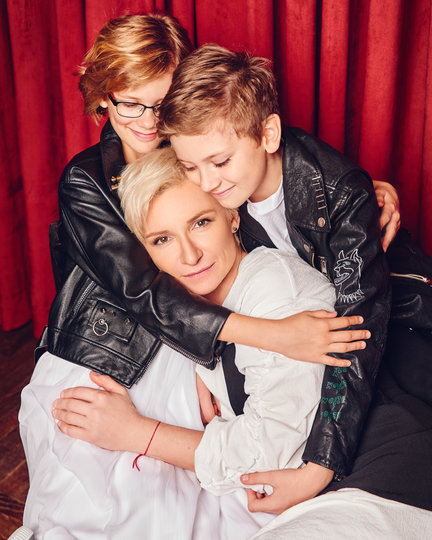 Диана Арбенина, певица, лидер рок-группы "Ночные Снайперы", мама двойняшек Артема и Марты (10 лет). Фото предоставлено агентом Дианы Арбениной