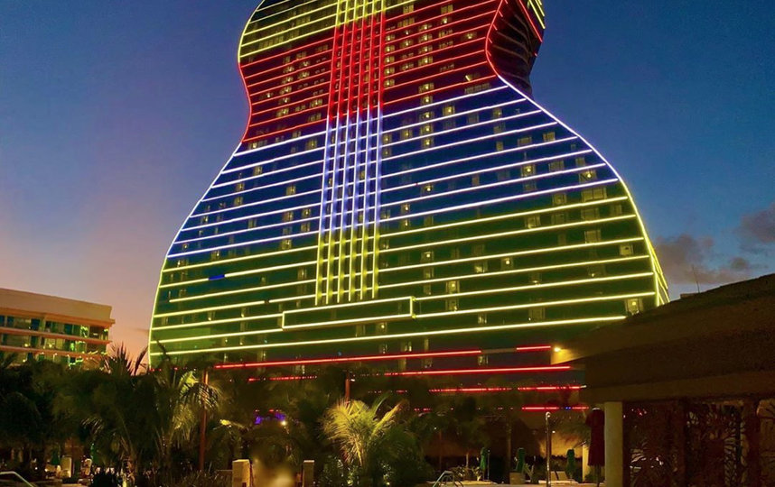 После многих лет строительства во Флориде наконец-то открылся отель Seminole Hard Rock Hotel & Casino. Фото HARD ROCK