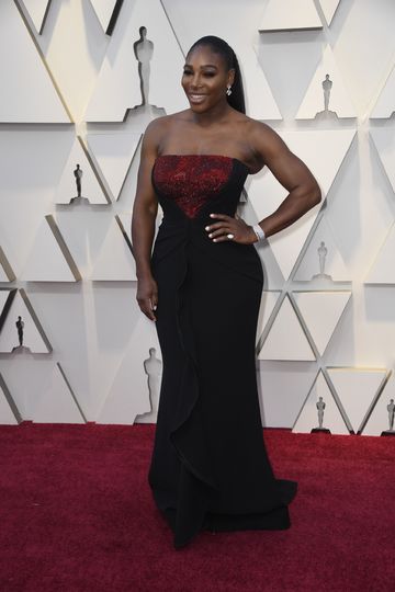 Серена Уильямс на красной дорожке. Фото AFP