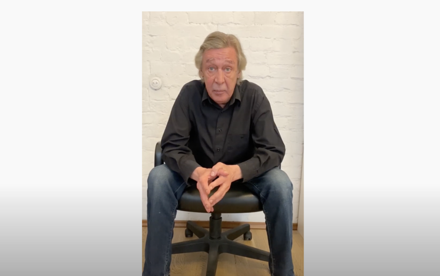 Ефремов записал обращение к людям после аварии. Фото скриншот https://www.youtube.com/watch?v=gJbpdIfhfqc