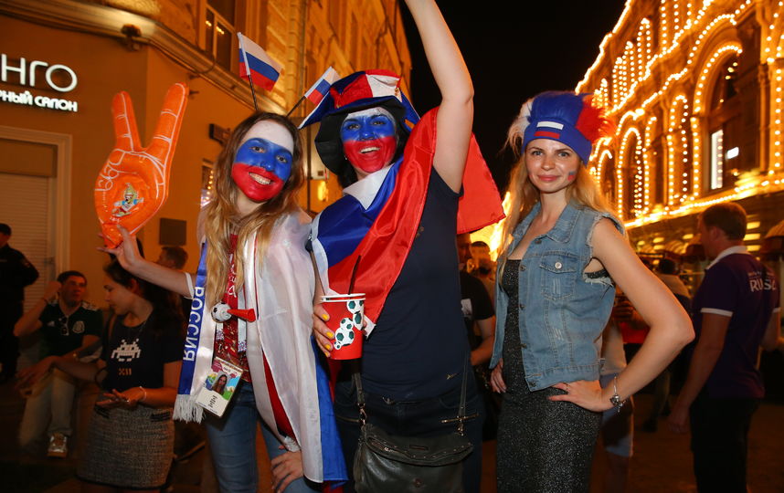 На Никольской улице в Москве проводили чемпионат мира. Фото Василий Кузьмичёнок