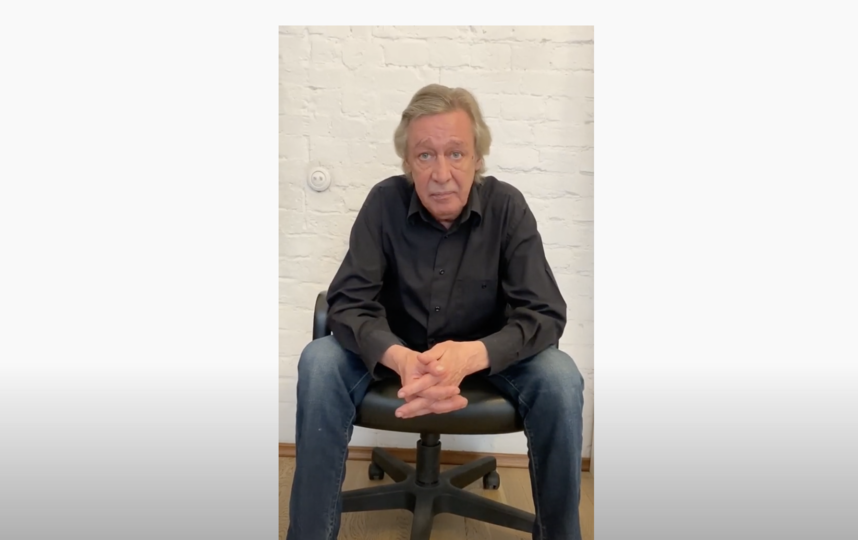 Ефремов записал обращение к людям после аварии. Фото скриншот https://www.youtube.com/watch?v=gJbpdIfhfqc