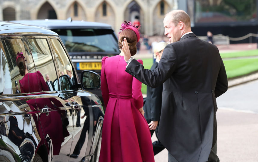 Кейт Миддлтон на свадьбе принцессы Евгении. Фото Getty