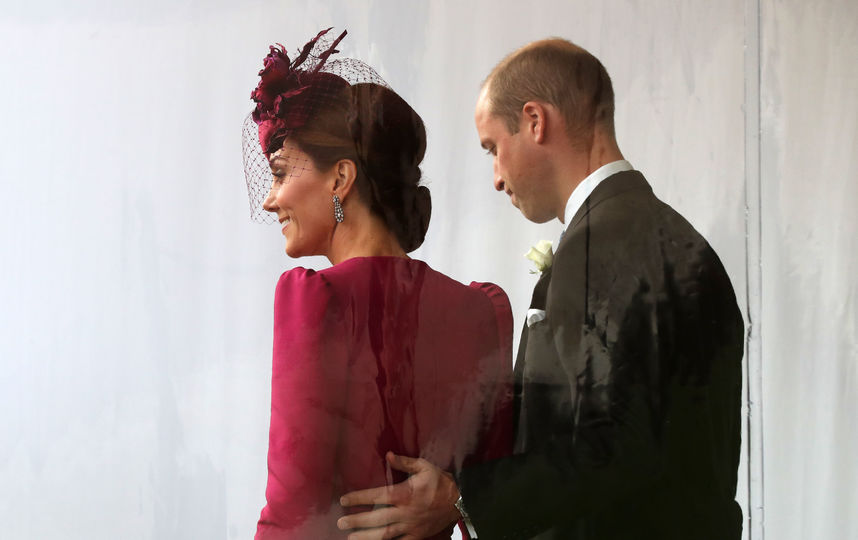 Кейт Миддлтон на свадьбе принцессы Евгении. Фото Getty