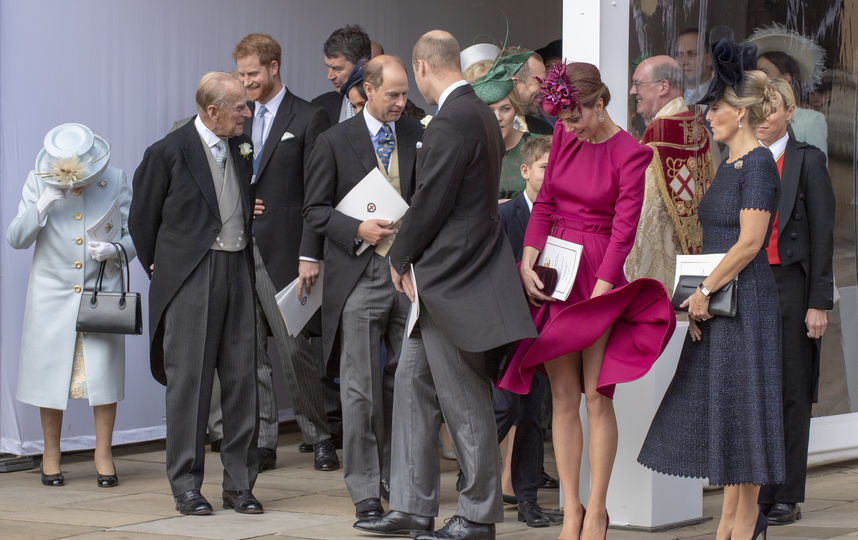 Кейт Миддлтон на свадьбе принцессы Евгении. Фото Getty