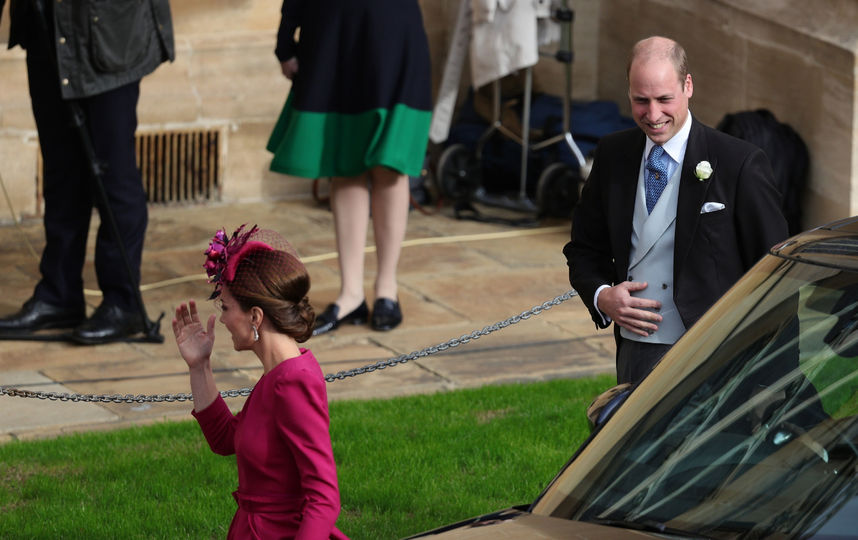 Кейт Миддлтон на свадьбе принцессы Евгении. Фото Getty