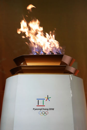 Огонь Зимней Олимпиады-2018 уже путешествует по миру. Фото Getty