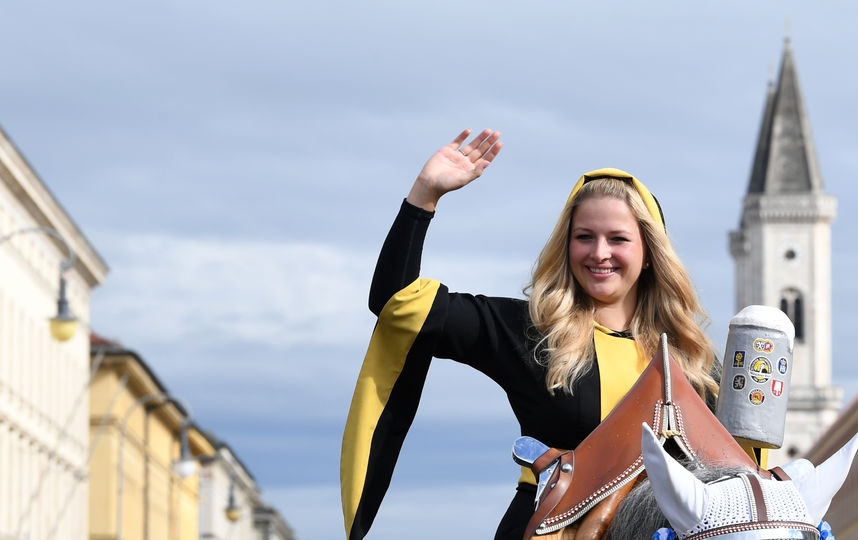 Праздник пива проходит весело. Фото AFP