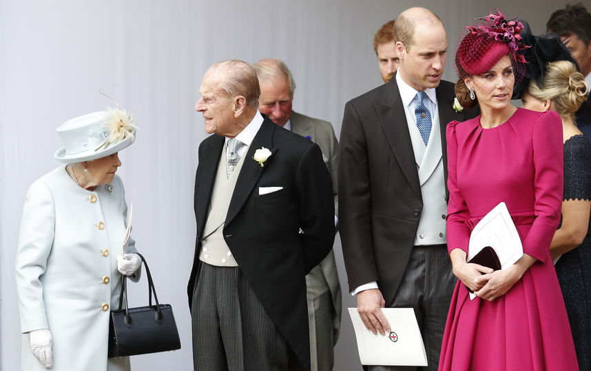 Кейт Миддлтон на свадьбе принцессы Евгении. Фото Getty