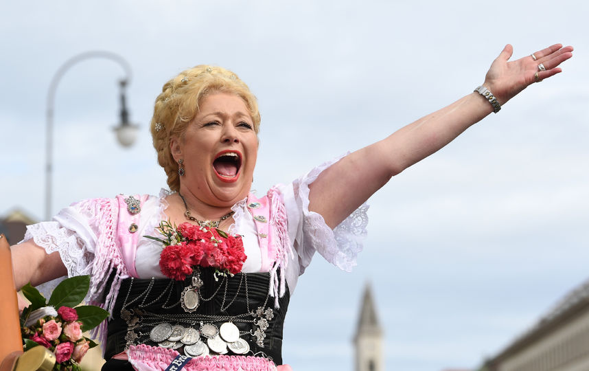 Праздник пива проходит весело. Фото AFP