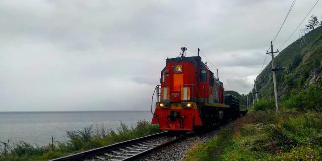 Кругобайкальская железная дорога.