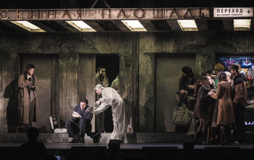 Отрывок из мюзикла "Преступление и наказание". Фото предоставлено организаторами