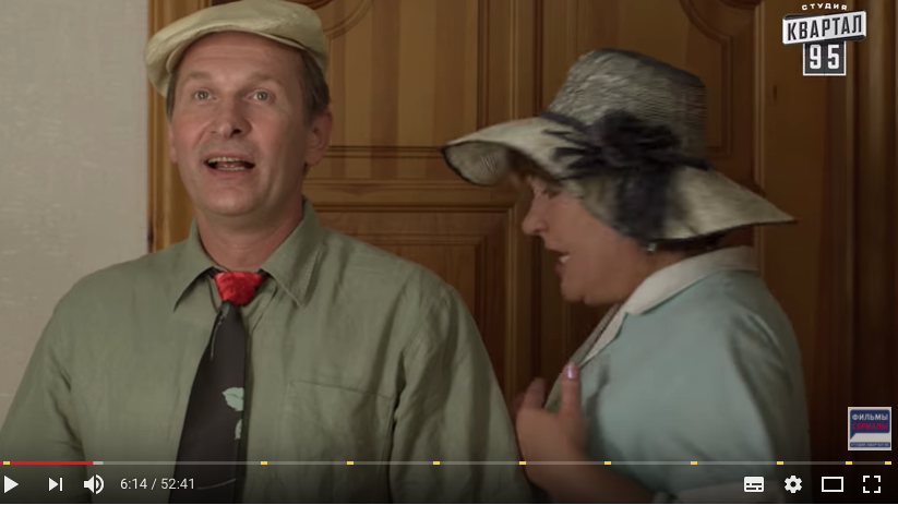 Кадры из сериала "Сваты" с участие Фёдора Добронравова. Фото скриншот https://www.youtube.com/watch?v=a55DTSagt24