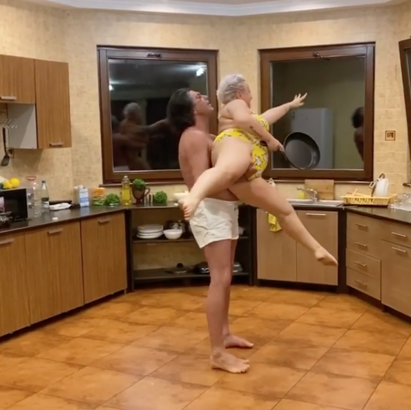 Контридзе и Цискаридзе. Фото скриншот https://www.instagram.com/teonakontridze/