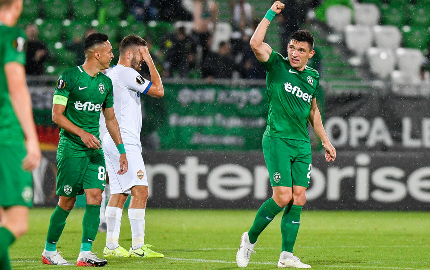 ЦСКА со счётом 1-5 проиграл болгарскому "Лудогорцу". Фото AFP