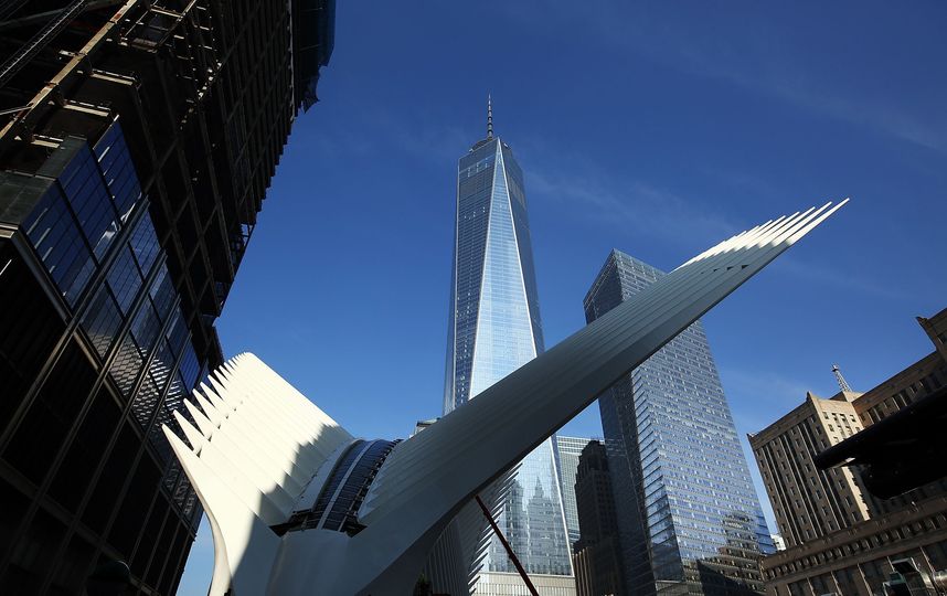 Терминал Всемирного Торгового Центра Калатравы. Фото Getty