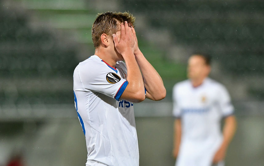 ЦСКА со счётом 1-5 проиграл болгарскому "Лудогорцу". Фото AFP