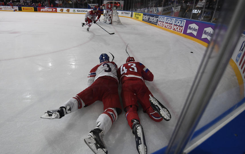 Матч Россия-Чехия. Фото AFP