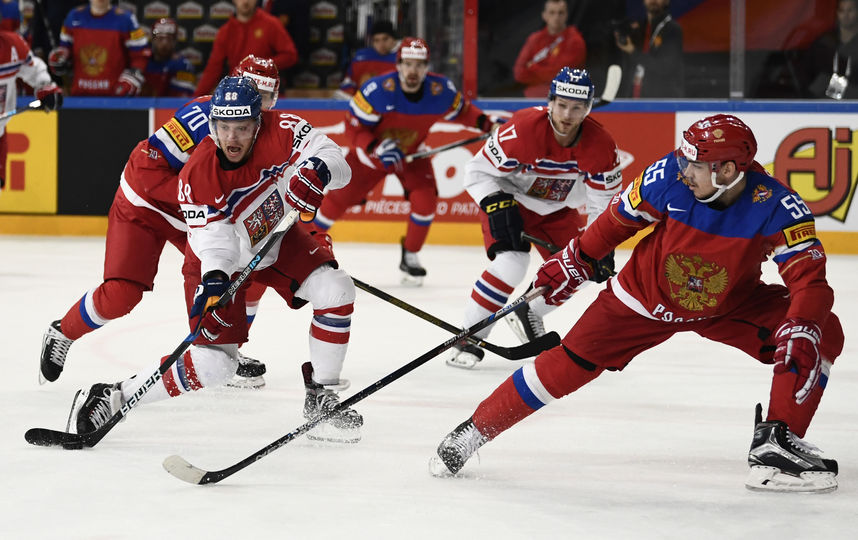 Сборная России переиграла чехов и вышла в полуфинал чемпионата мира по хоккею