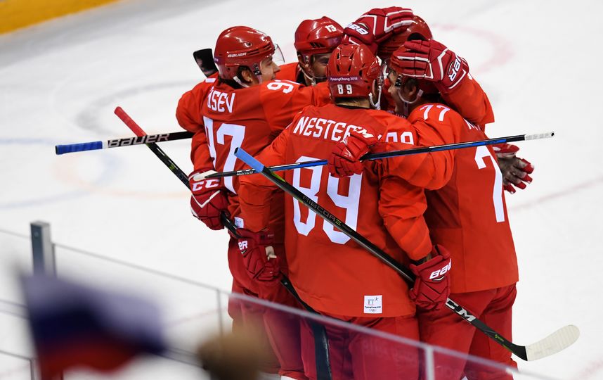 Сборная России по хоккею переиграла норвежцев. Фото AFP