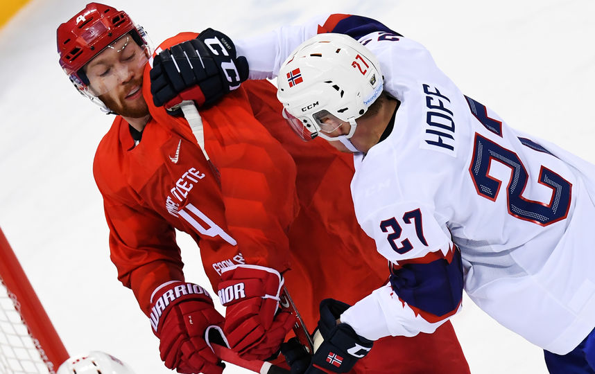 Сборная России по хоккею переиграла норвежцев. Фото AFP