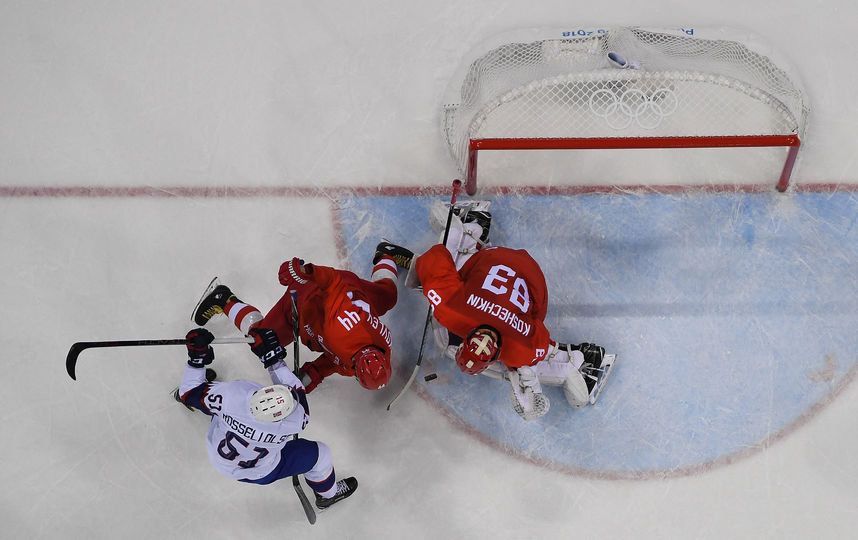 Сборная России по хоккею переиграла норвежцев. Фото AFP