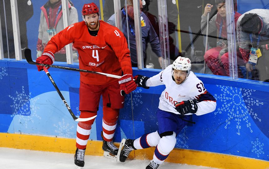 Сборная России по хоккею переиграла норвежцев. Фото AFP