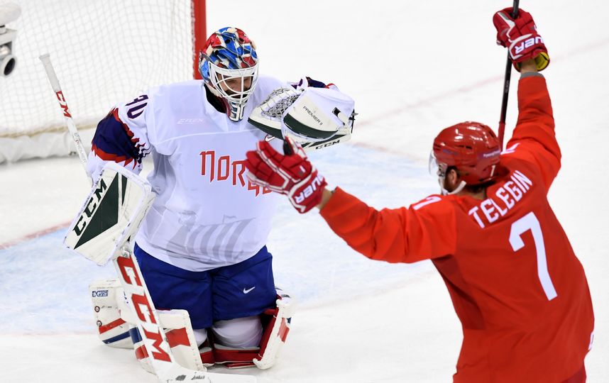 Сборная России по хоккею переиграла норвежцев. Фото AFP