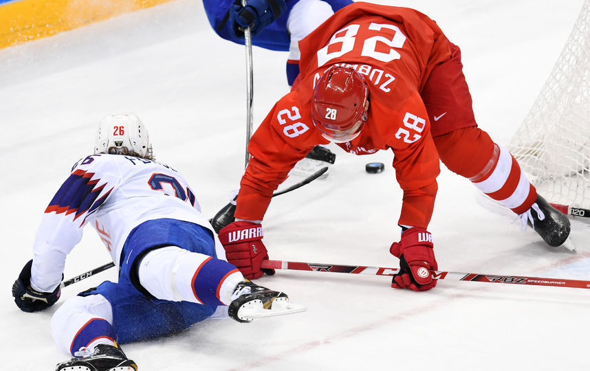 Сборная России по хоккею переиграла норвежцев. Фото AFP