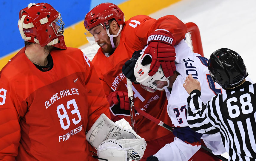 Сборная России по хоккею переиграла норвежцев. Фото AFP