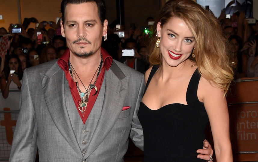 Эмбер Херд и Джонни Депп. Фото Getty