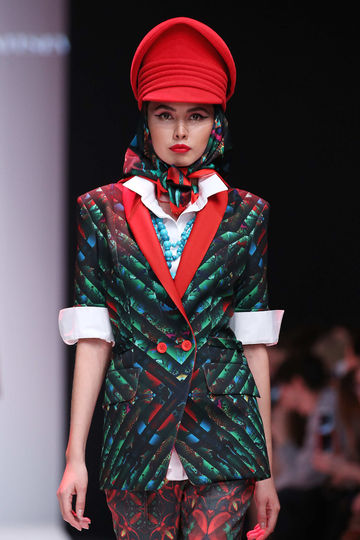 Показ Славы Зайцева. Фото Press Center Mercedes-Benz Fashion Week Russia