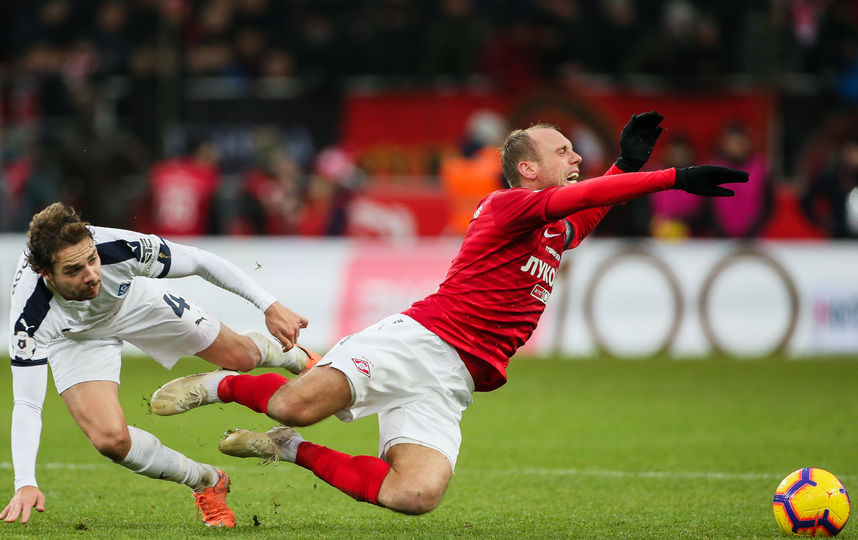 Игрок "Спартака" Денис Глушаков. Фото Getty