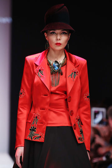 Показ Славы Зайцева. Фото Press Center Mercedes-Benz Fashion Week Russia