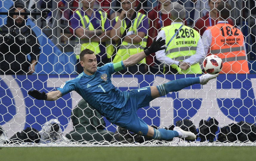 Сборная России также пробилась в четвертьфинал чемпионата мира. Фото AFP