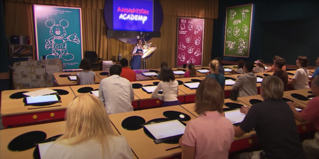 Так проходят уроки в анимационной студии Disney.